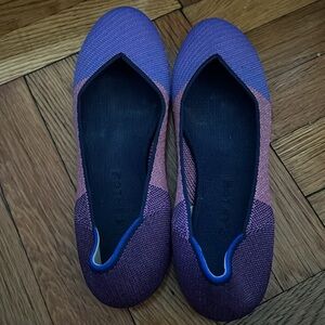 Rothy's Purple and Pink Flats